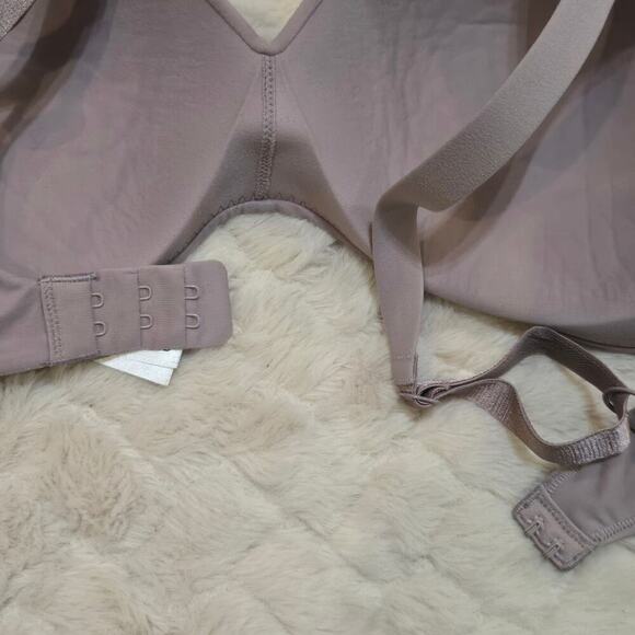 Wacoal Mauve How Perfect Wire Free T-Shirt Bra, Size 34D - Picture 5 of 6